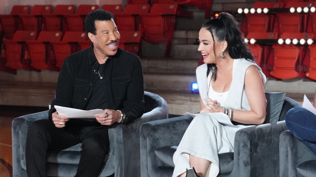 Lionel Richie and Katy Perry on 'American Idol'