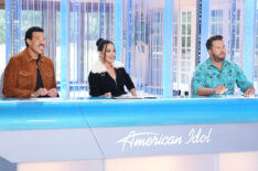 Lionel Richie, Katy Perry, and Luke Bryan on American Idol 2024