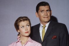 Elizabeth Montgomery and Dick York of Bewitched