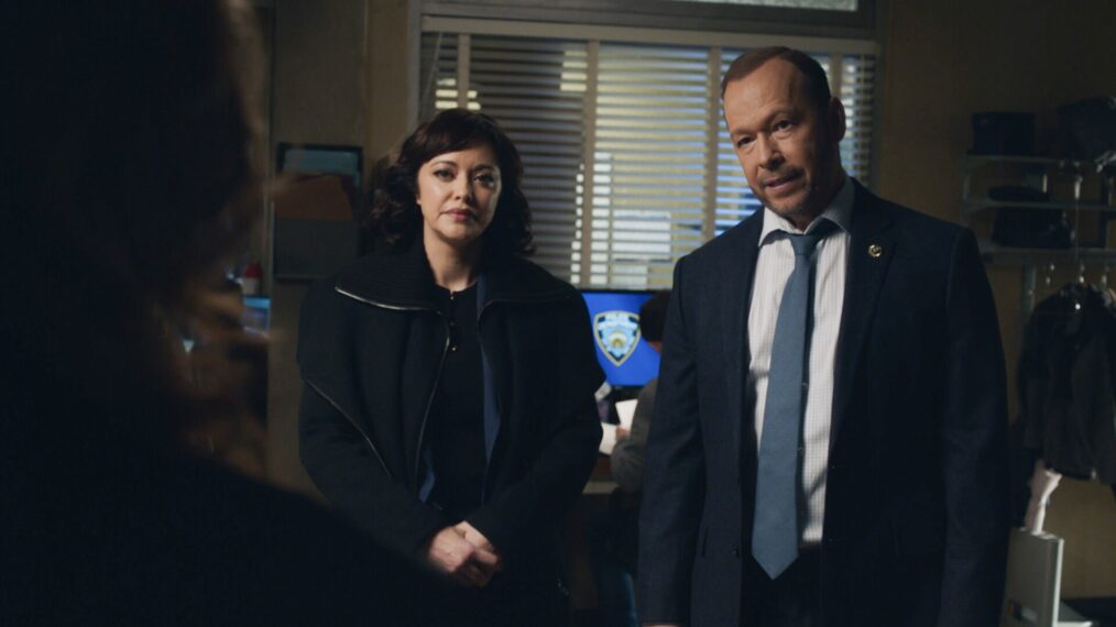 Marisa Ramirez as Maria Baez and Donnie Wahlberg as Danny Reagan — 'Blue Bloods' Season 14 Episode 2