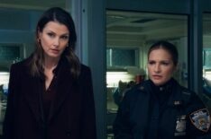 Bridget Moynahan as Erin Reagan Boyle and Vanessa Ray as Eddie — 'Blue Bloods' Season 14 Episode 2