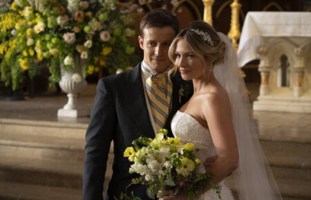 Jamie Reagan (Will Estes) and Eddie Janko (Vanessa Ray) in Blue Bloods