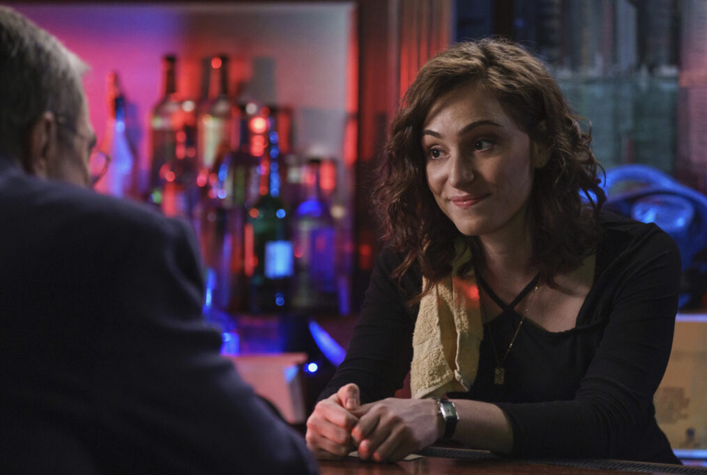 Simone Policano as Tess Ross, daughter of Lenny Ross, in 'Blue Bloods' Season 14 Episode 3