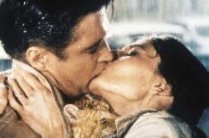 George Peppard and Audrey Hepburn in Breakfast at Tiffany's