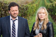 Neill Rea and Fern Sutherland in The Brokenwood Mysteries