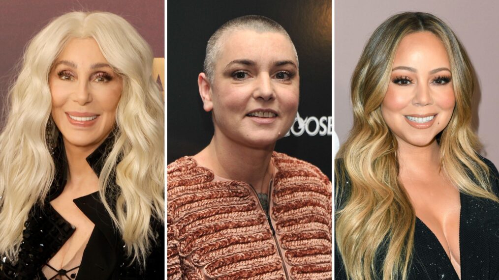 Cher, Sinéad O'Connor, Mariah Carey