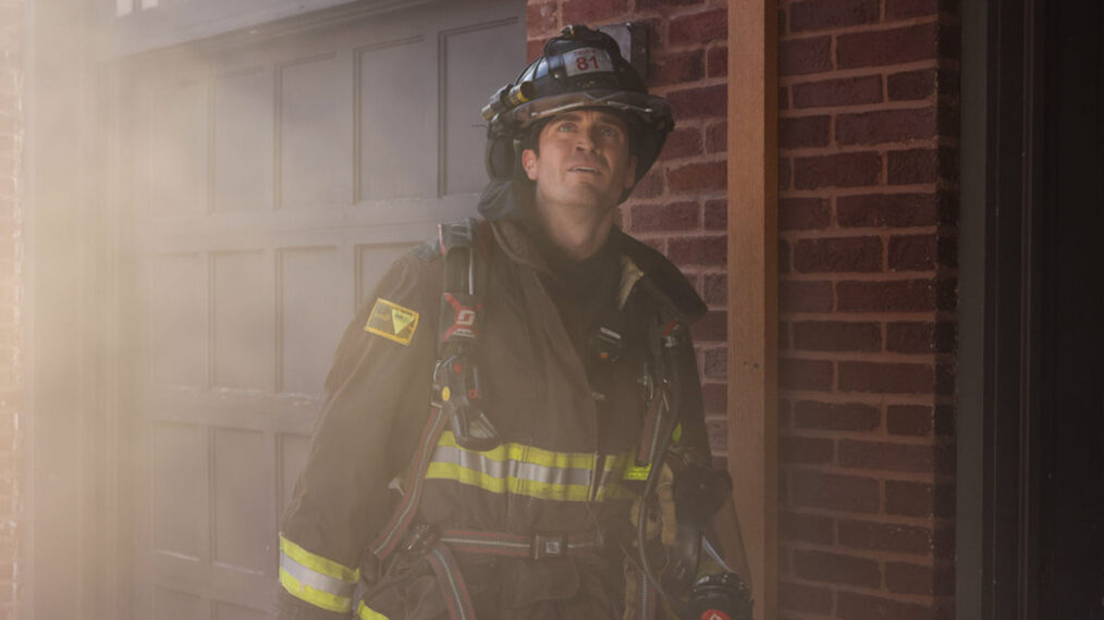 Jake Lockett as Sam Carver — 'Chicago Fire' Season 12
