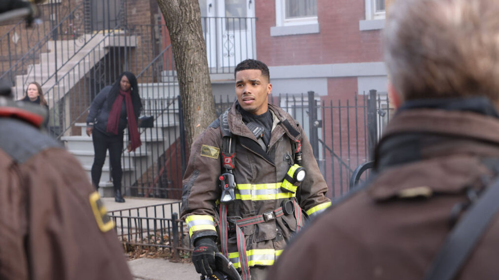 Rome Flynn as Derrick Gibson — 'Chicago Fire' Season 12