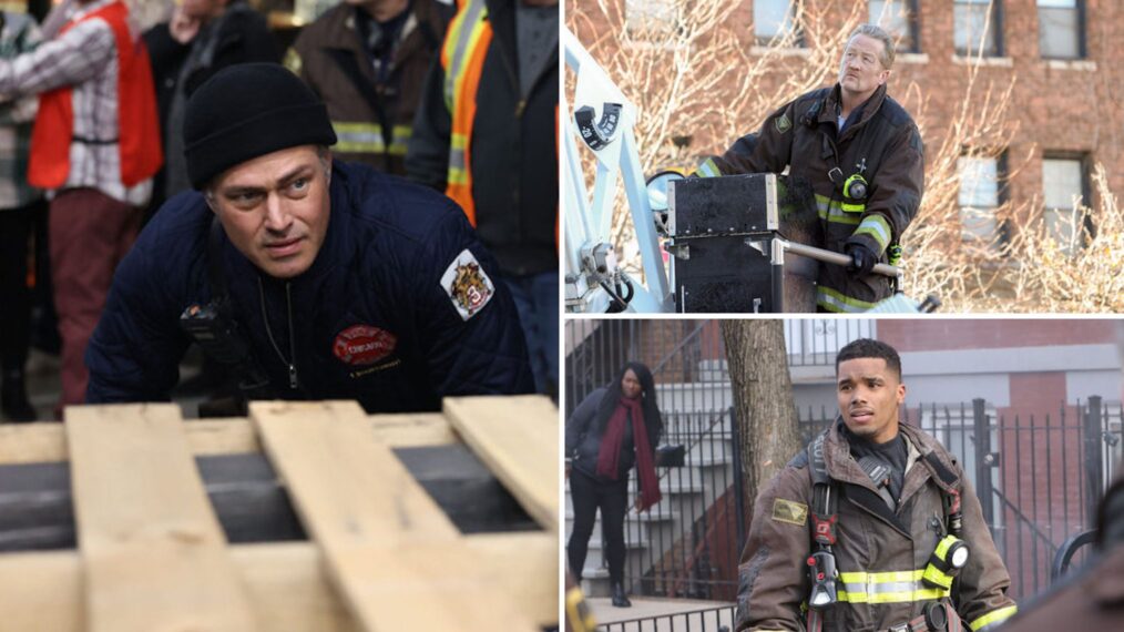 Taylor Kinney, Christian Stolte, and Rome Flynn — 'Chicago Fire' Season 12