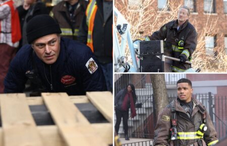 Taylor Kinney, Christian Stolte, and Rome Flynn — 'Chicago Fire' Season 12