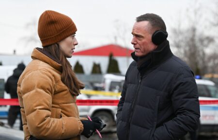 Marina Squerciati as Kim Burgess, Jason Beghe as Hank Voight in 'Chicago P.D.' - Season 11, Episode 3