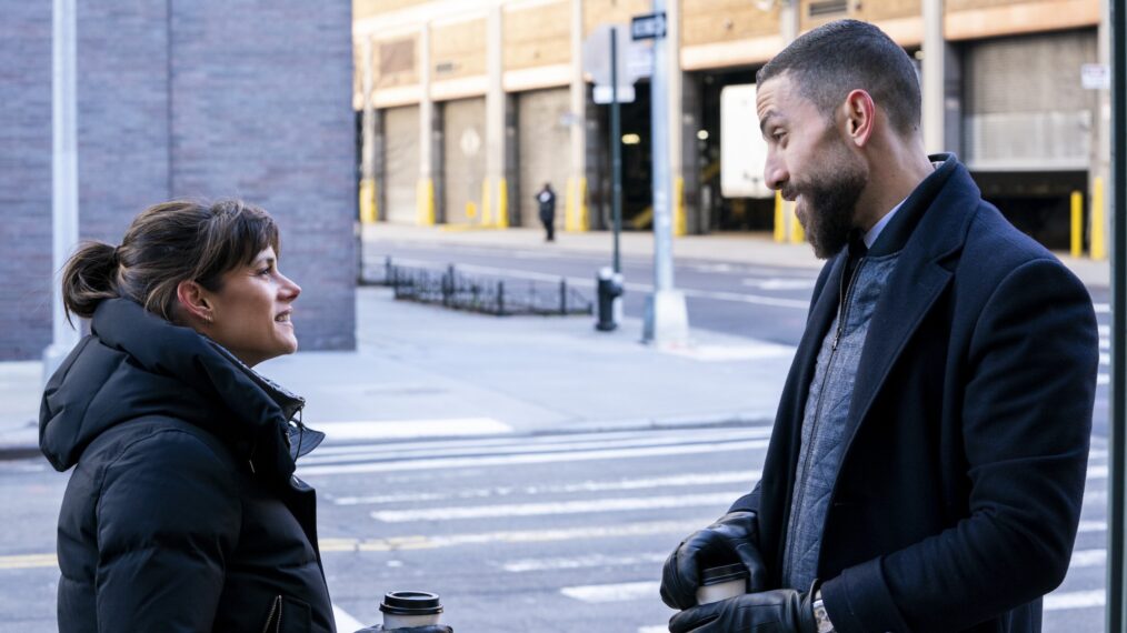 Missy Peregrym as Special Agent Maggie Bell and Zeeko Zaki as Special Agent Omar Adom ‘OA’ Zidan — 'FBI' Season 6 Episode 3