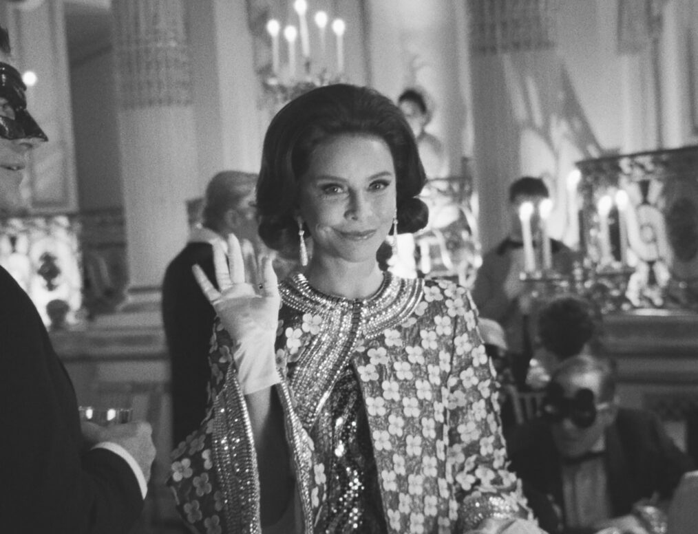 Calista Flockhart as Lee Radziwill in 'Feud: Capote Vs. The Swans'