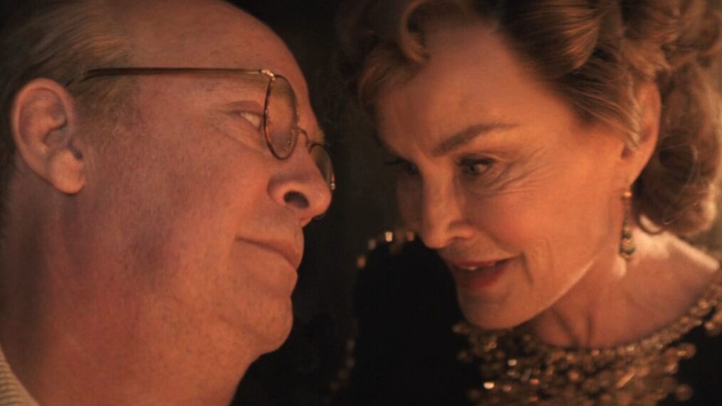 Tom Hollander and Jessica Lange in 'Feud: Capote Vs. The Swans'