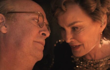 Tom Hollander and Jessica Lange in 'Feud: Capote Vs. The Swans'