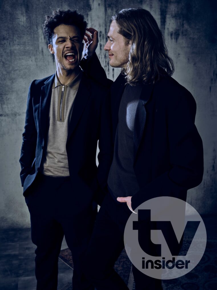 Jacob Anderson and Sam Reid of Interview with the Vampire for TV Insider at TCA 2024