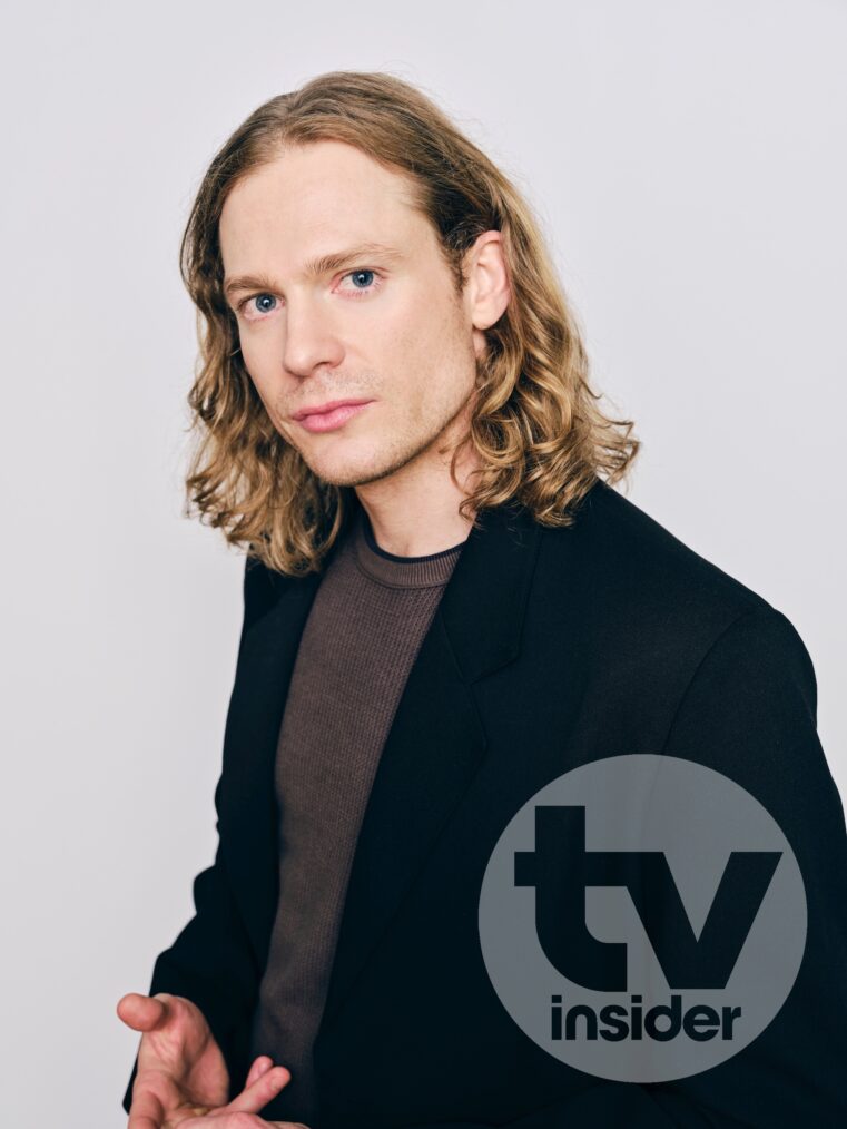 Sam Reid of Interview with the Vampire for TV Insider at TCA 2024