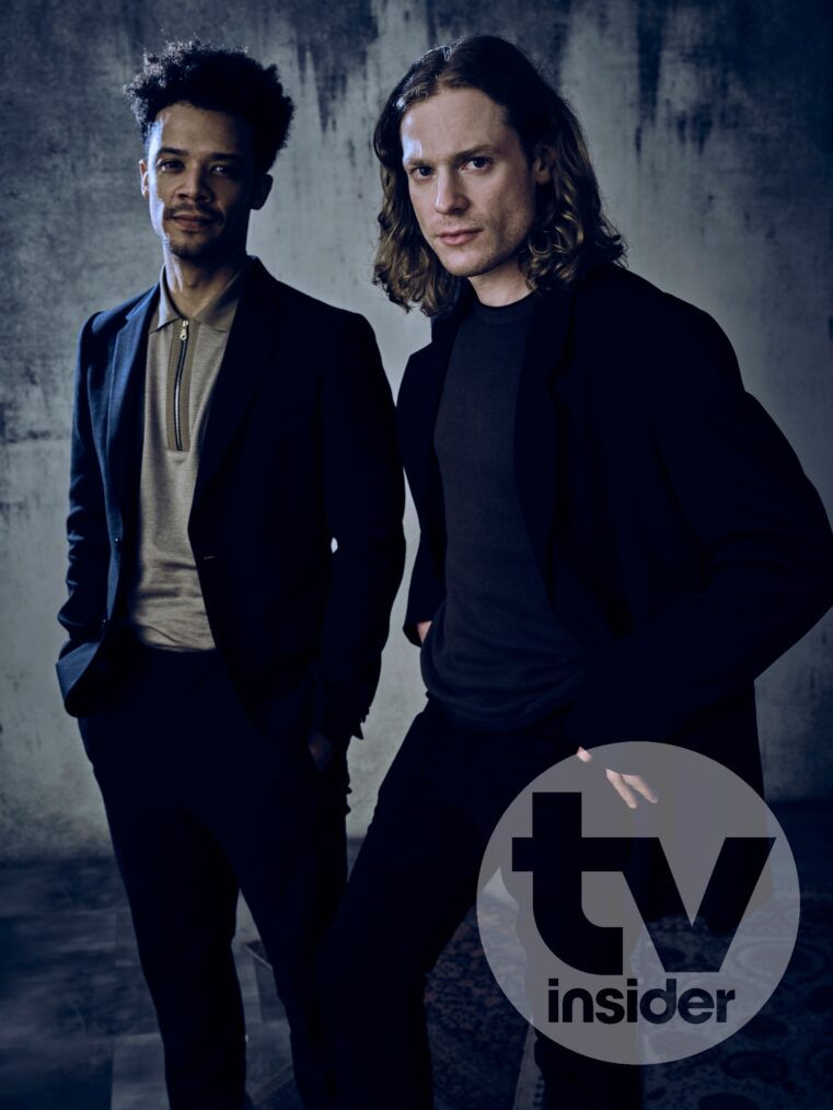 Jacob Anderson and Sam Reid of Interview with the Vampire for TV Insider at TCA 2024