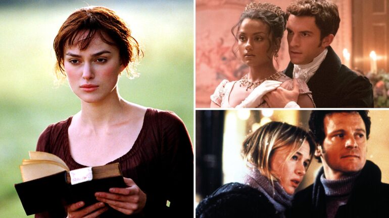 'Pride & Prejudice,' 'Bridgerton,' 'Bridget Jones's Diary,' and more Jane Austen-inspired titles to stream on TV