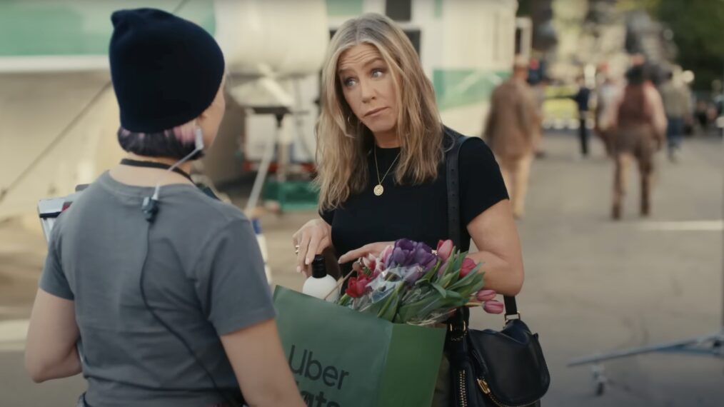 Jennifer Aniston in Uber Eats ad