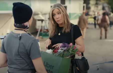 Jennifer Aniston in Uber Eats ad