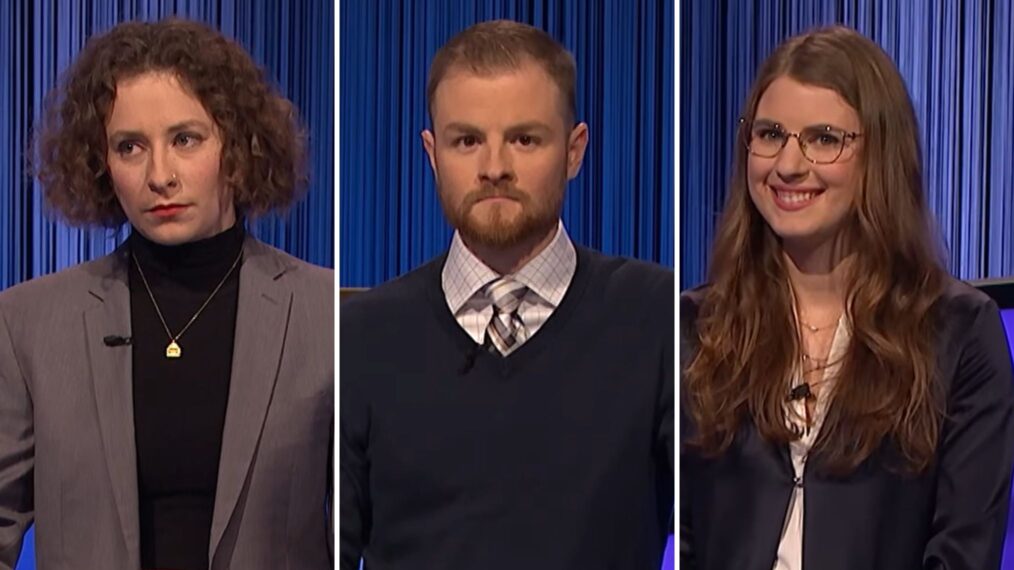 'Jeopardy!'s Wildcard Champions Deb Bilodeau, Jesse Matheny, and Mira Hayward