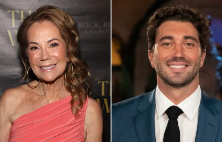 Kathie Lee Gifford and Joey Graziadei