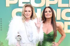 Kathy Hilton and Kyle Richards attend the 2024 People's Choice Awards