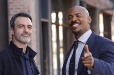 Reid Scott as Det. Vincent Riley, Mehcad Brooks as Det. Jalen Shaw — 'Law & Order' Season 23 Episode 4