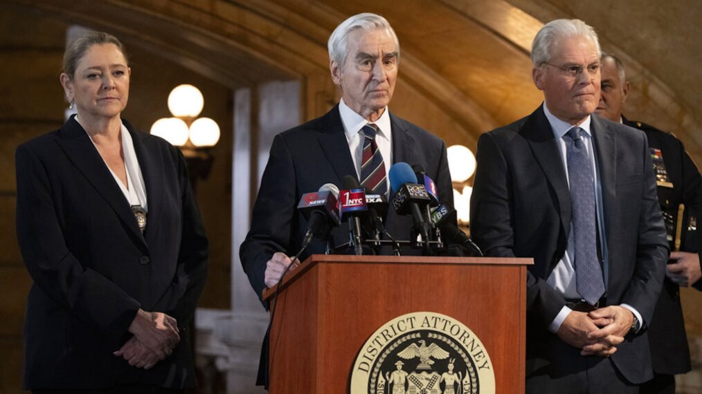 Camryn Manheim as Lt. Kate Dixon, Sam Waterston as DA Jack McCoy, Bruce Altman as Mayor Payne — 'Law & Order' Season 23 Episode 5