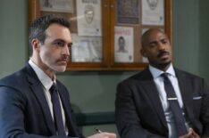 Reid Scott as Det. Vincent Riley, Mehcad Brooks as Det. Jalen Shaw — 'Law & Order' Season 23 Episode 5