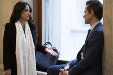 Odelya Halevi as ADA Samantha Maroun, Hugh Dancy as ADA Nolan Price — 'Law & Order' Season 23 Episode 5