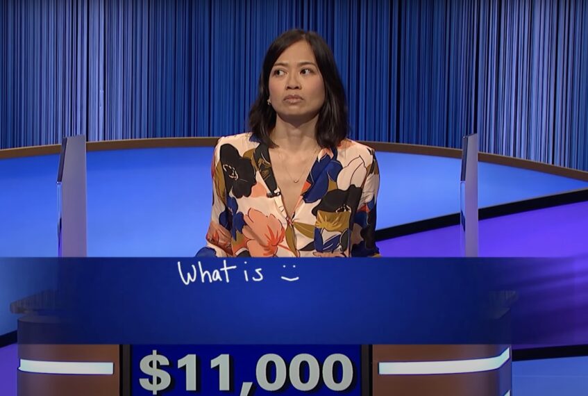 Lisa Sriken on Jeopardy!
