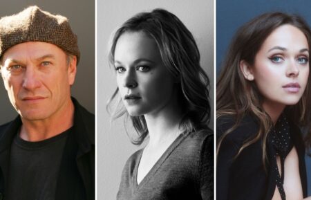 Ted Levine (L); Thora Birch (C); Alyssa Jirrels (R) for 'Mayfair Witches' Season 2
