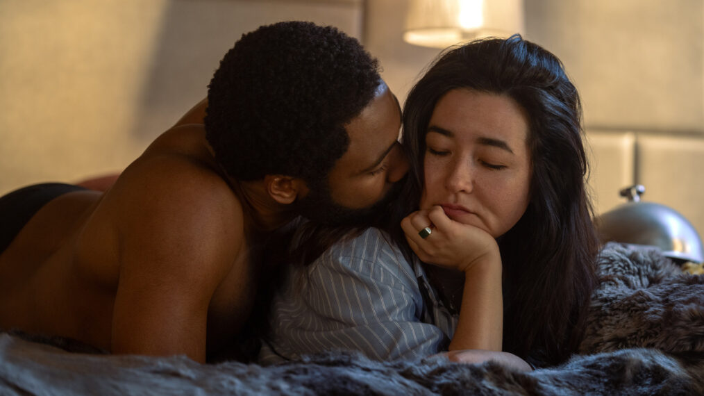 Donald Glover and Maya Erskine in 'Mr. & Mrs. Smith' Season 1