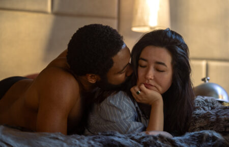 Donald Glover and Maya Erskine in 'Mr. & Mrs. Smith' Season 1