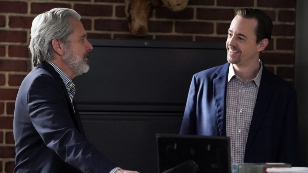 Gary Cole as Special Agent Alden Parker and Sean Murray as Special Agent Timothy McGee — 'NCIS' Season 21 Episode 2