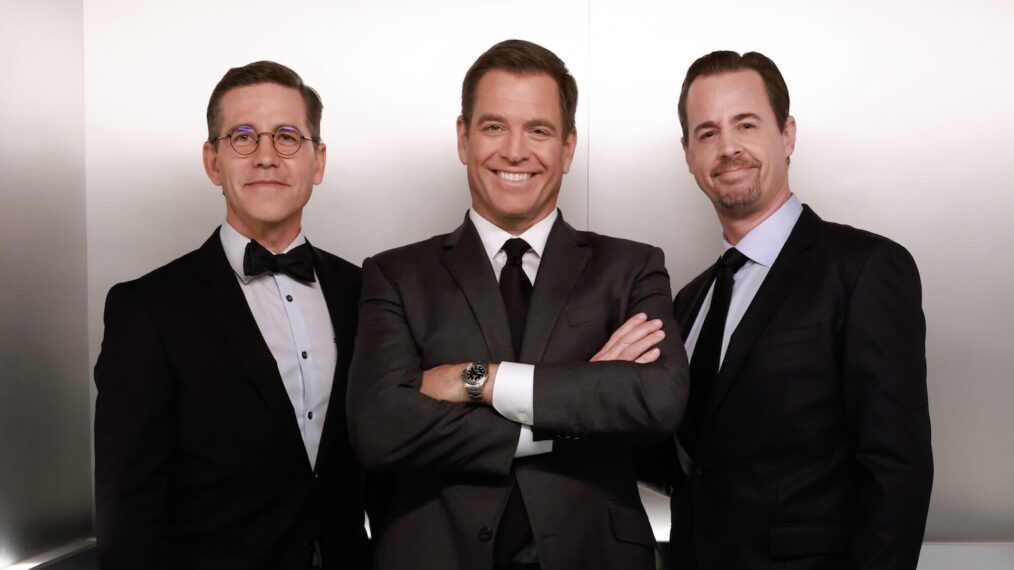 Brian Dietzen as Jimmy Palmer, Michael Weatherly as Anthony DiNozzo and Sean Murray as Special Agent Timothy McGee — 'NCIS'