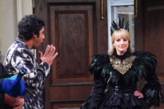 Kunal Nayyar as Martini, Melissa Rauch as Abby Stone in 'Night Court' - Season 2, Episode 6