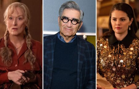 Meryl Streep, Eugene Levy, and Selena Gomez for 'Only Murders in the Building' Season 4