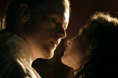 Sam Heughan and Caitriona Balfe in 'Outlander' Season 7