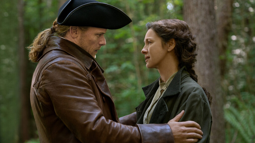 Sam Heughan and Caitriona Balfe for 'Outlander' Season 7