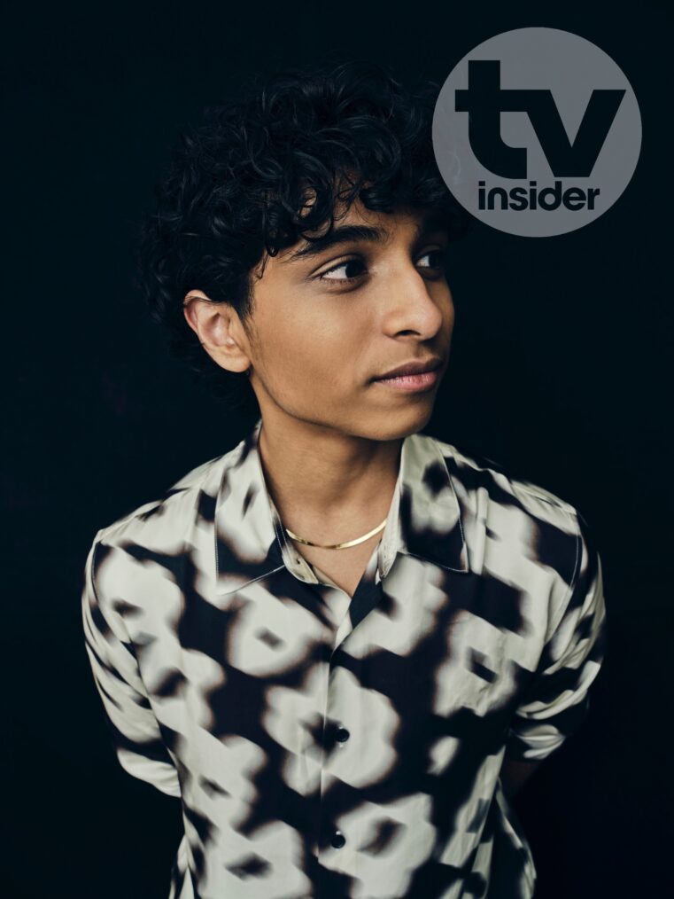 'Percy Jackson and the Olympians' star Aryan Simhadri in TV Insider/TV Guide Magazine's TCA Winter 2024 Press Tour Studio