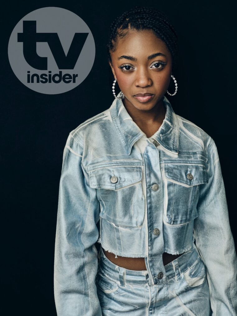 'Percy Jackson and the Olympians' star Leah Sava Jeffries in TV Insider/TV Guide Magazine's TCA Winter 2024 Press Tour Studio