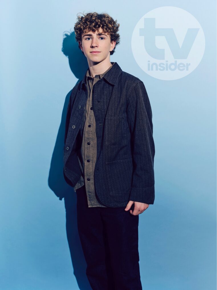 'Percy Jackson and the Olympians' star Walker Scobell in TV Insider/TV Guide Magazine's TCA Winter 2024 Press Tour Studio
