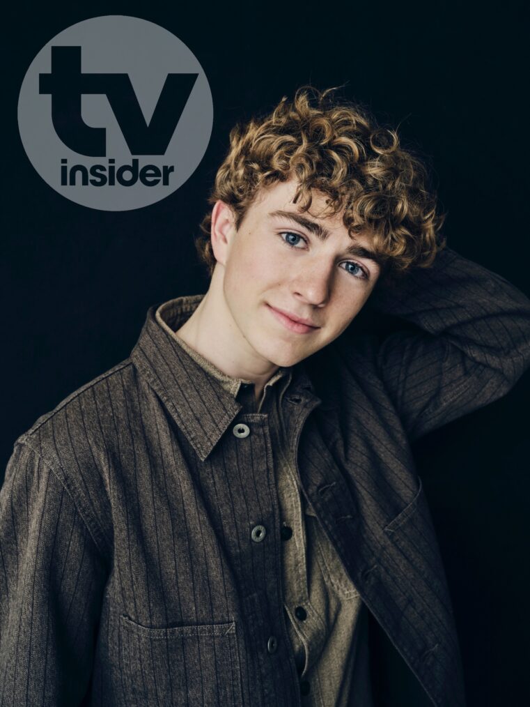 'Percy Jackson and the Olympians' star Walker Scobell in TV Insider/TV Guide Magazine's TCA Winter 2024 Press Tour Studio