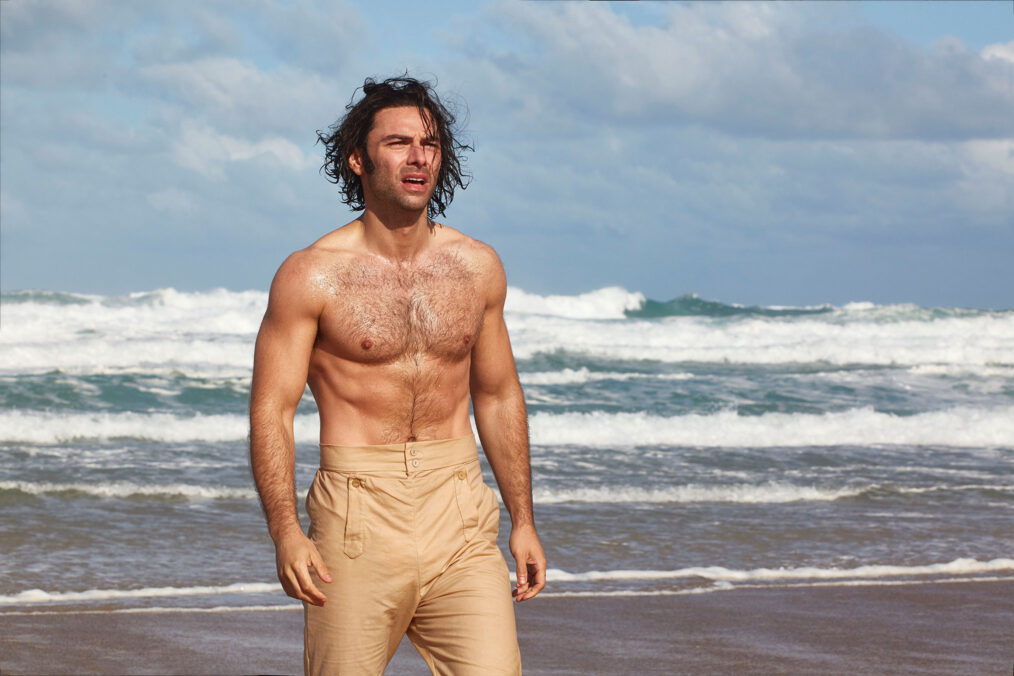 Aidan Turner in 'Poldark'