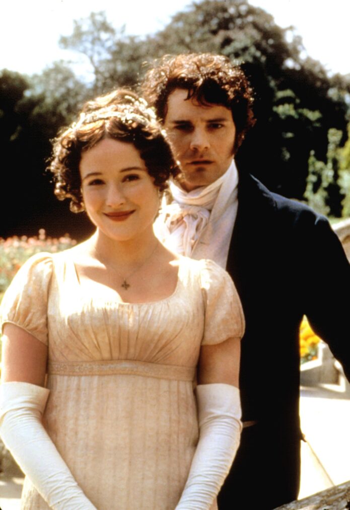 Jennifer Ehle and Colin Firth in 'Pride and Prejudice'