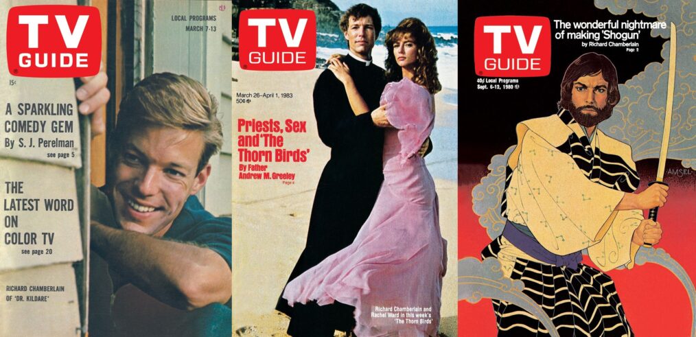 Richard Chamberlain on the cover of TV Guide Magazine 