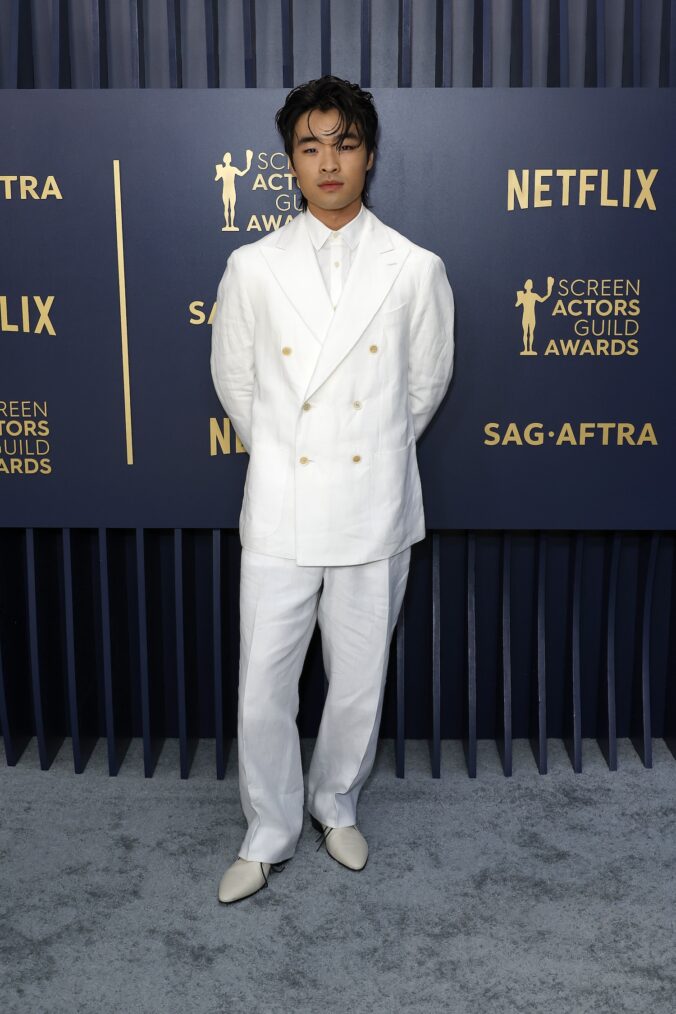 Dallas Liu at the 2024 SAG Awards